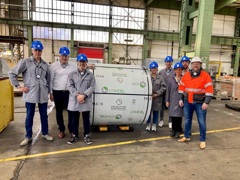 Company visit Salzgitter - News