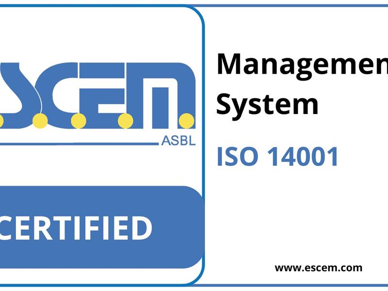 ISO 14001 Zertifizierung erfolgreich abgeschlossen