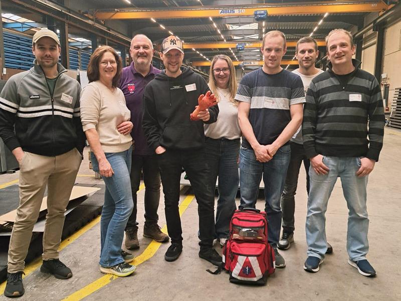 Formation de base de secouriste en entreprise réussie !